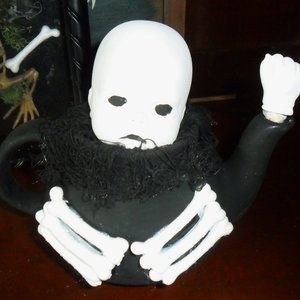 Handmade Horror Doll head teacup